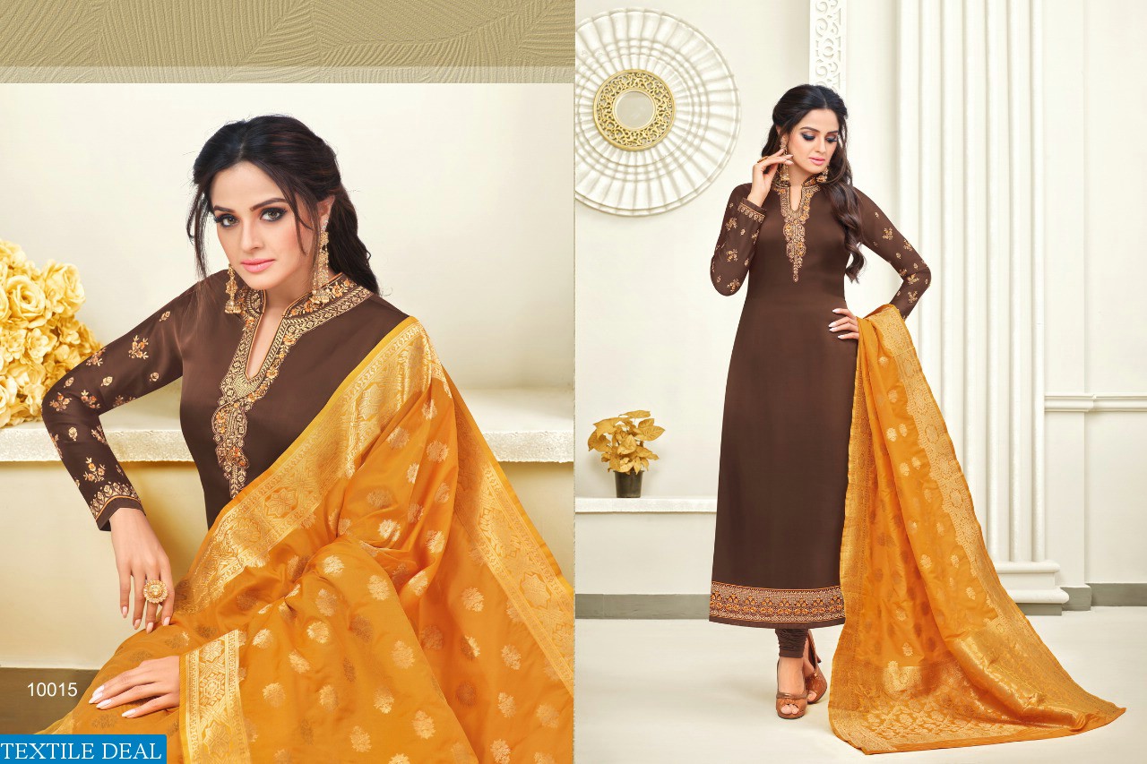 Zisa vol-51 Wholesale Straight long Suits - textiledeal.in